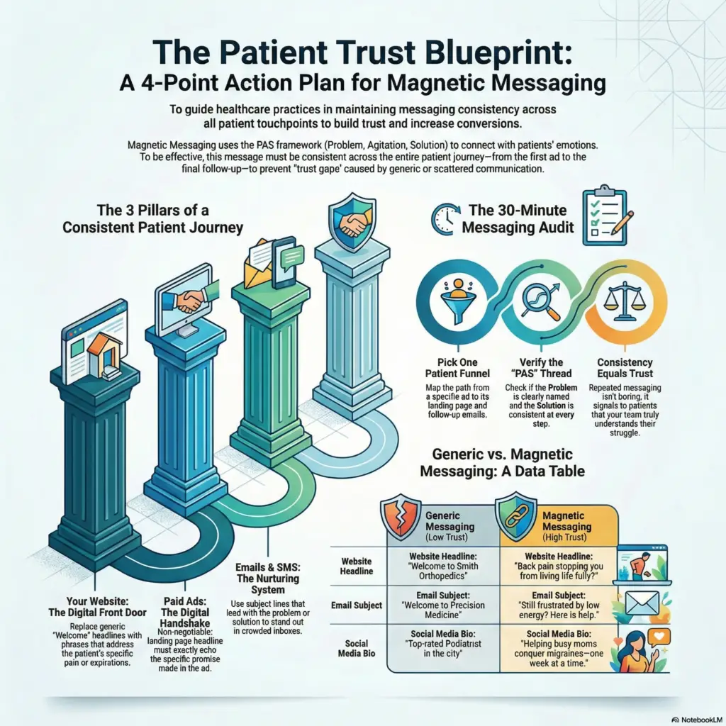 The Patient Trust Blueprint Infographic